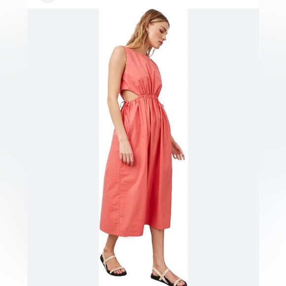 Rails Dresses & Skirts - NWOT Rails Yvette Midi Dress Spiced Coral